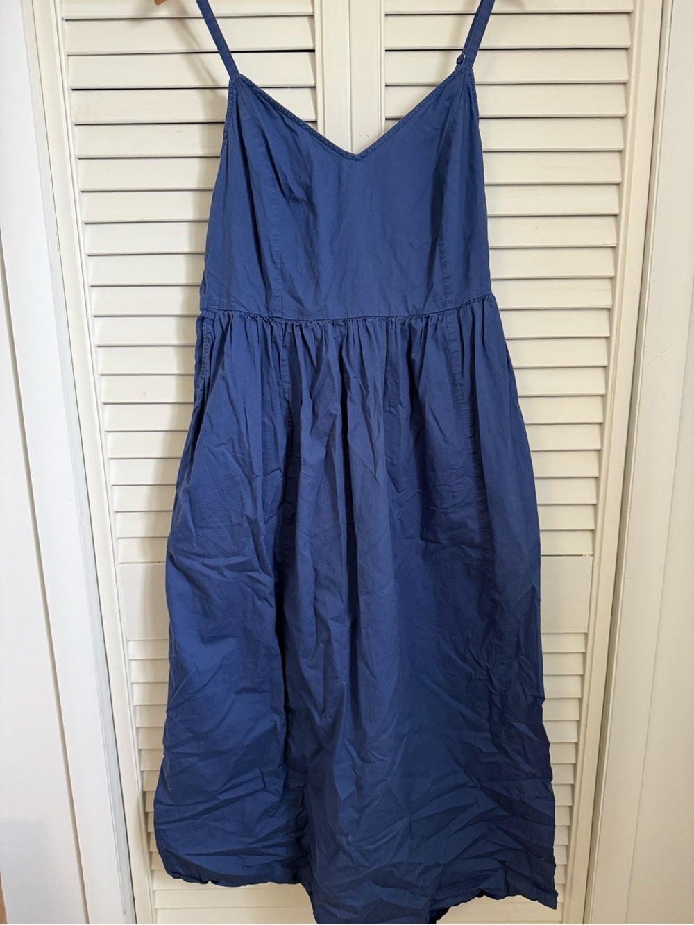 Old Navy Blue Maxi Spaghetti Strap Skirt